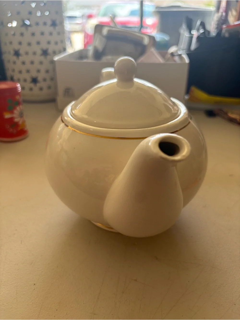 Vintage Strawberry Teapot by Teleflora